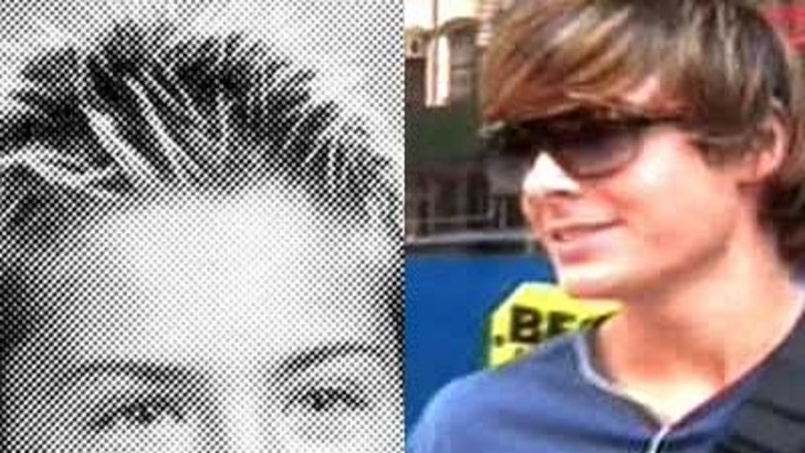 Zac Efron Yearbook Photo