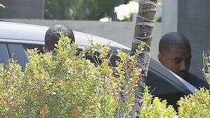 Kim & Kanye Get Lunch Together in Malibu