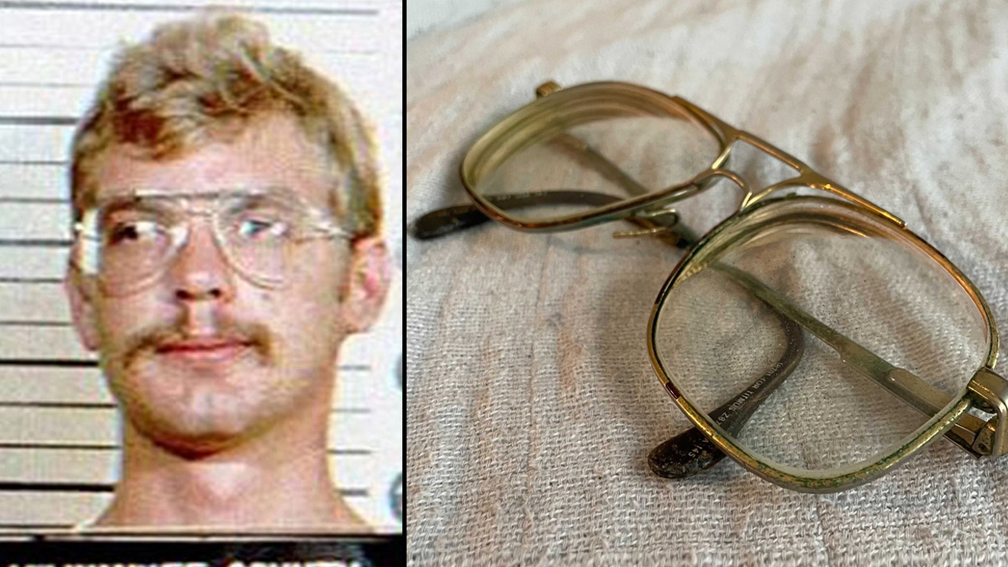 Jeffrey Dahmer’s prison glasses for sale for 0k