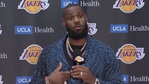 LeBron James Goes Off On Reporters Over Jerry Jones Photo, Why No Kyrie-Like Reaction?
