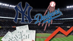 world series yankees dodgers ticket sales drop