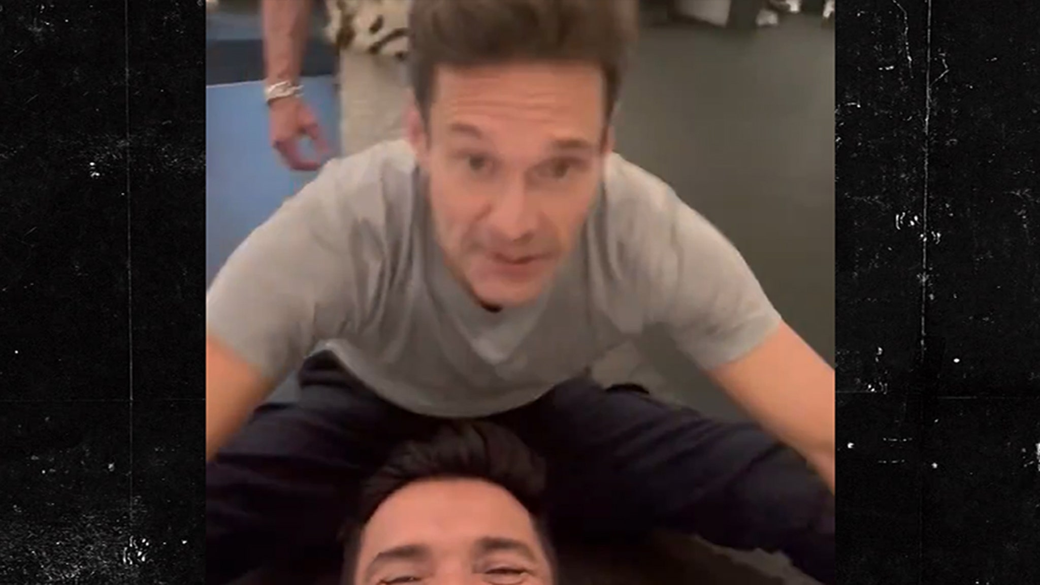 Ryan Seacrest Posts Funny Workout Video with Mark Consuelos