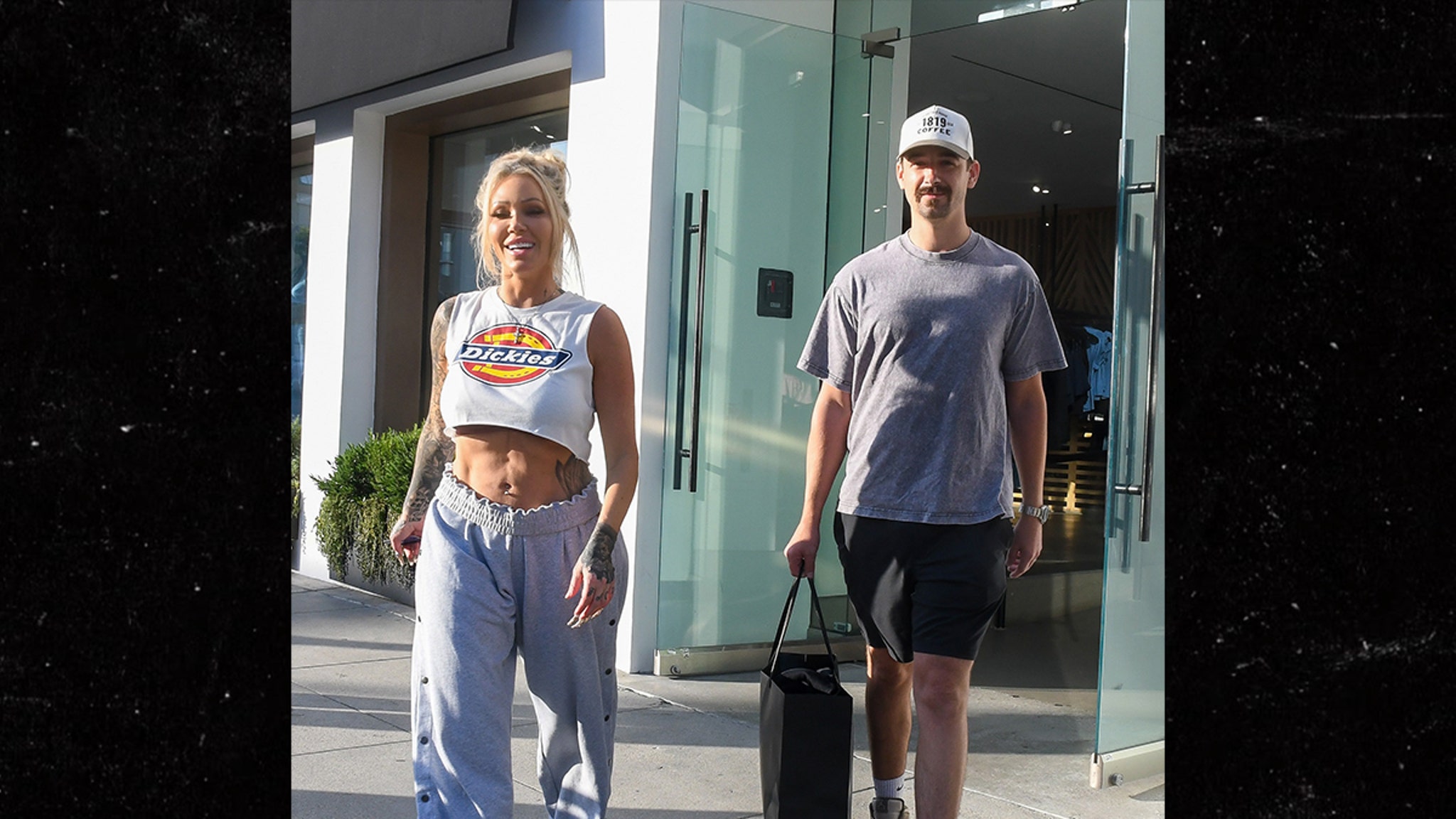 Bunnie XO Flaunts Abs in Tiny Crop Top After Jelly Roll Divorce