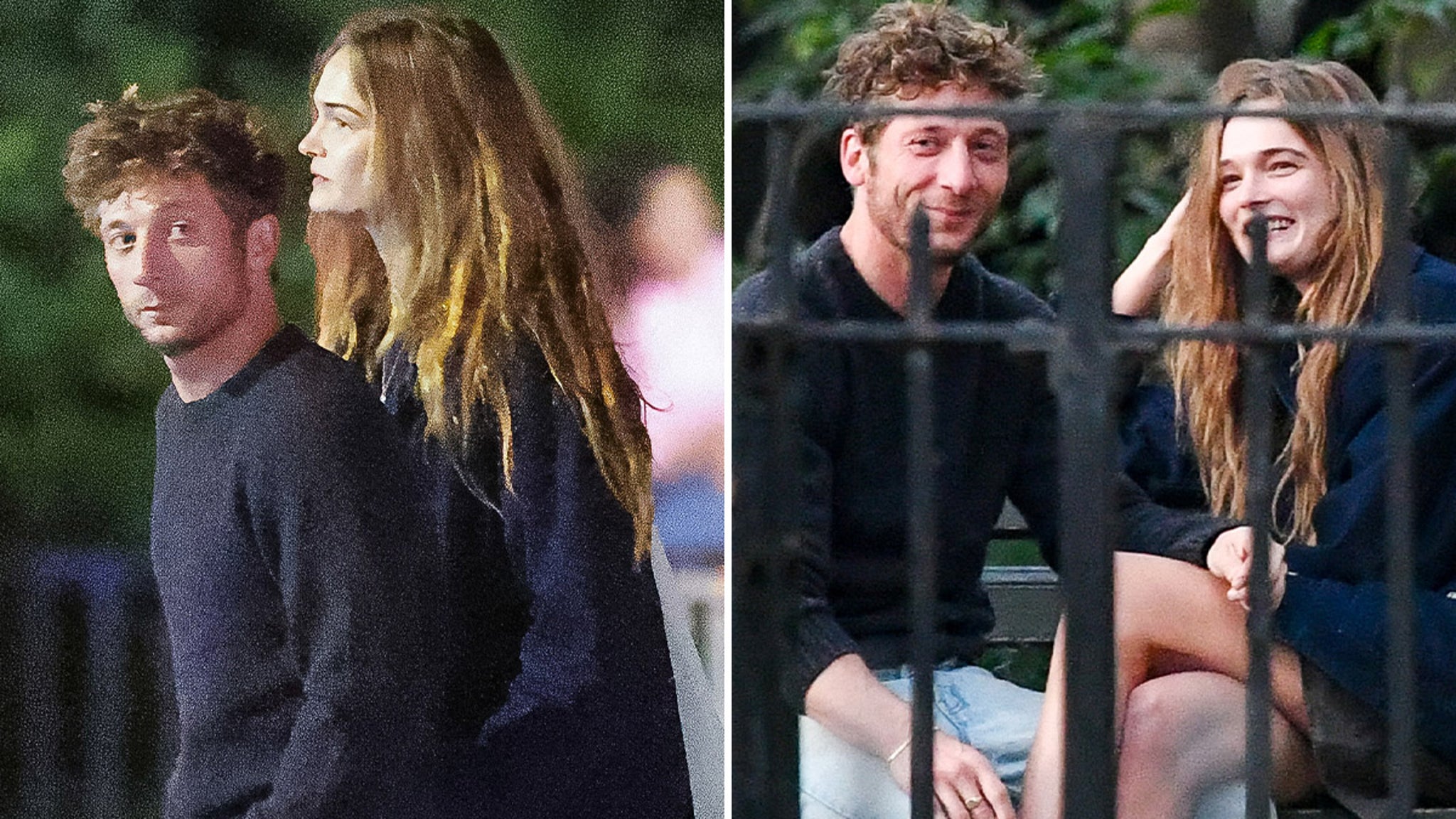 Jeremy Allen White and Model Lulu Tenney Holding Hands on Date in NYC