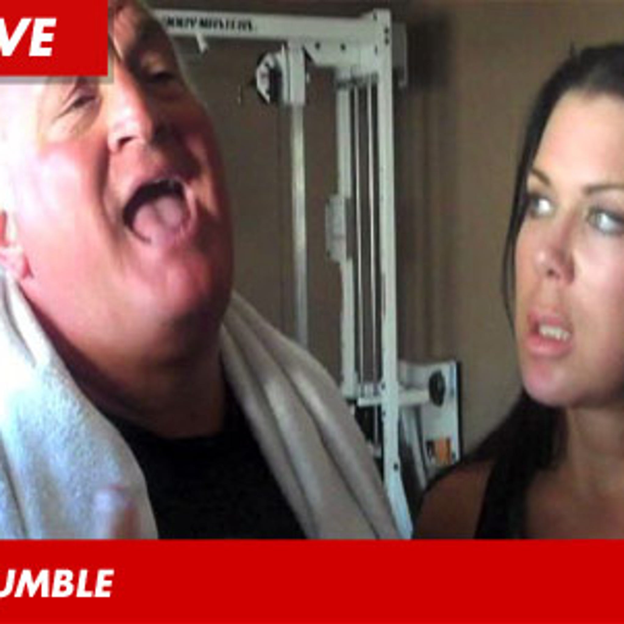 Joey Buttafuoco Porn - Chyna -- Going Hardcore with Joey Buttafuoco ... in the Gym