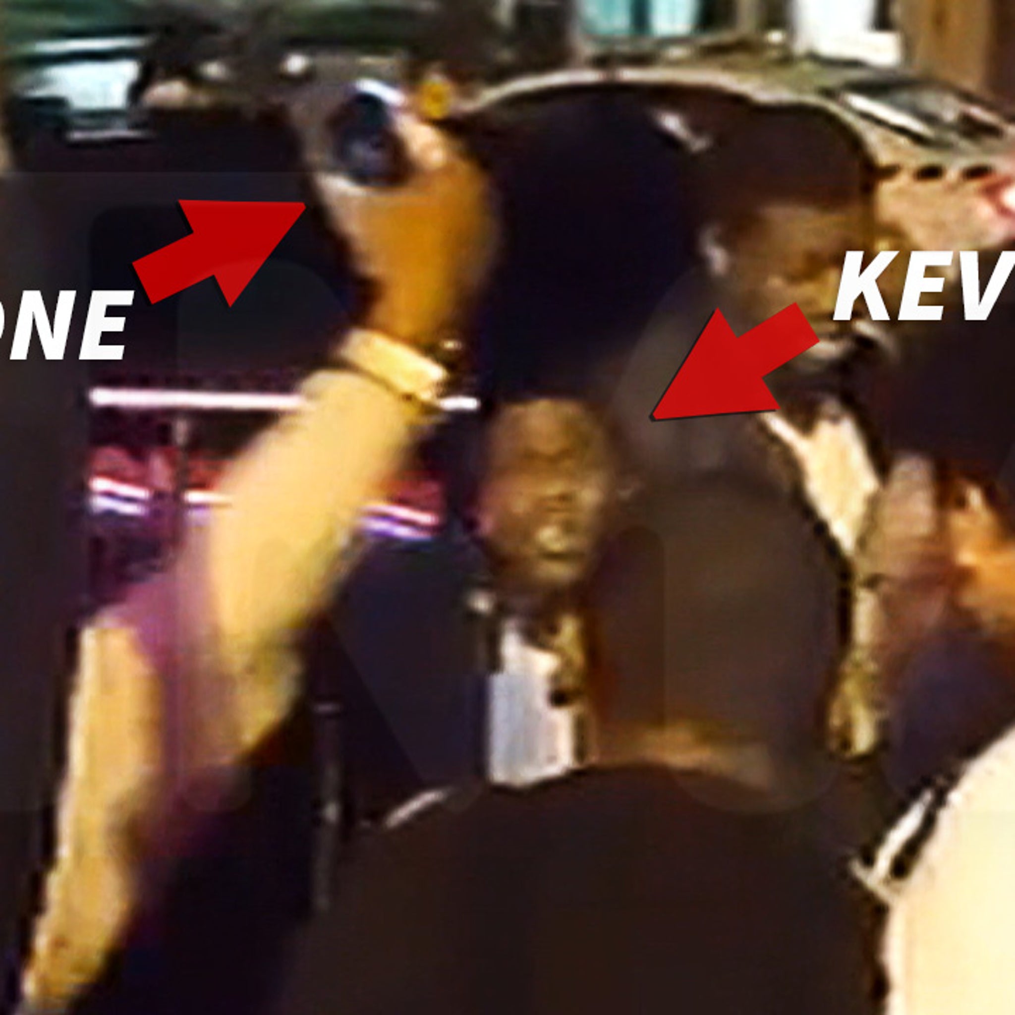 Kevin Hart and Crew in Strip Club Melee ... Phone breaks, Waitress Stiffed