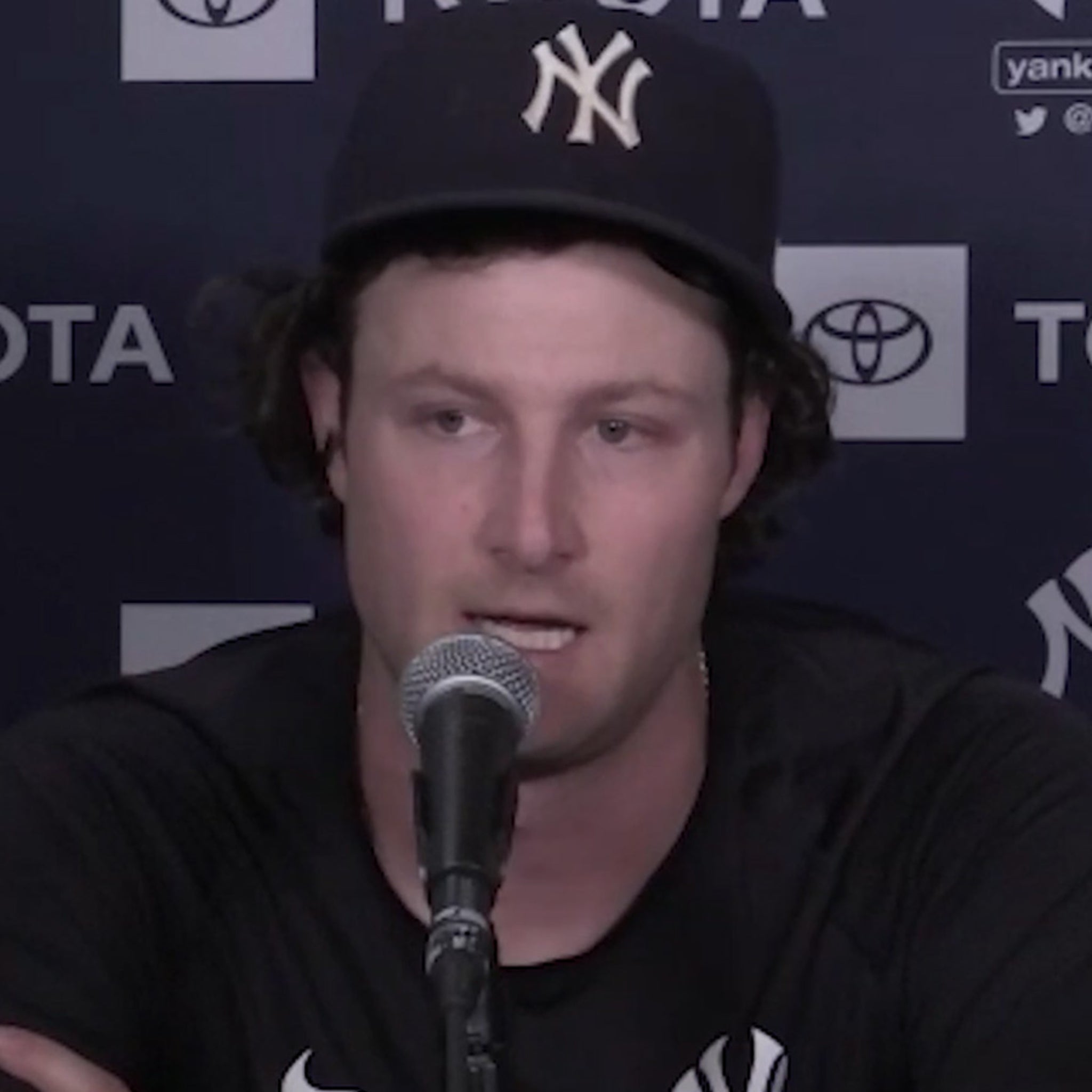 Yankees ace Gerrit Cole sidesteps foreign substance allegations