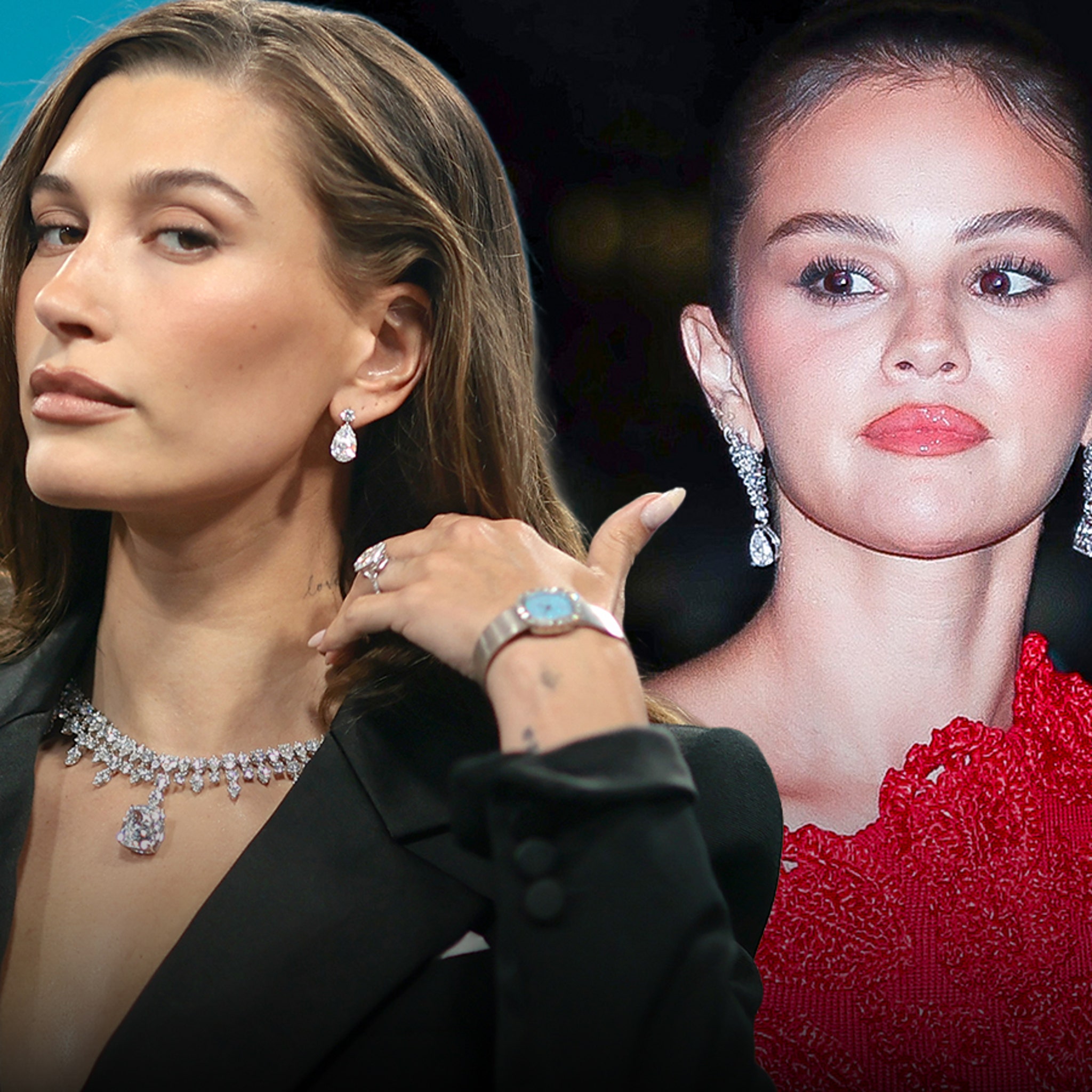 Hailey Bieber Says She 'Didn't Ask for' Selena Gomez Rivalry Rumors