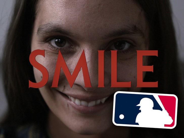 'Smile' Actors Infiltrate MLB Games to Plug New Horror Movie.jpg