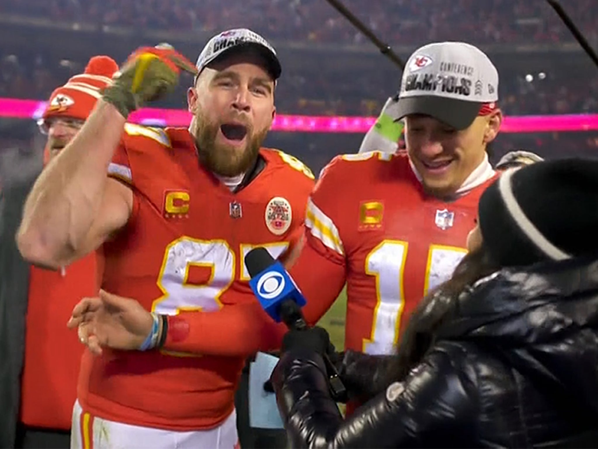 Travis Kelce doing his impression of a Columbian drug boss . : r/nflmemes