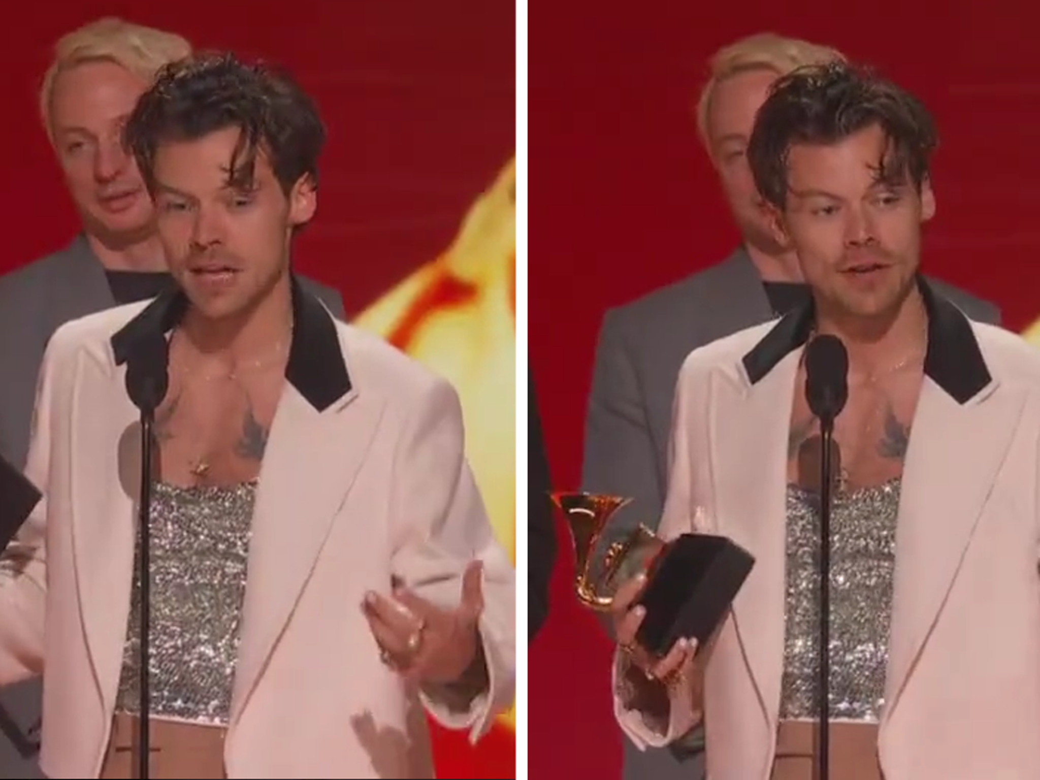 Beyoncé Fan Denies Screaming During Harry Styles' AOTY Win