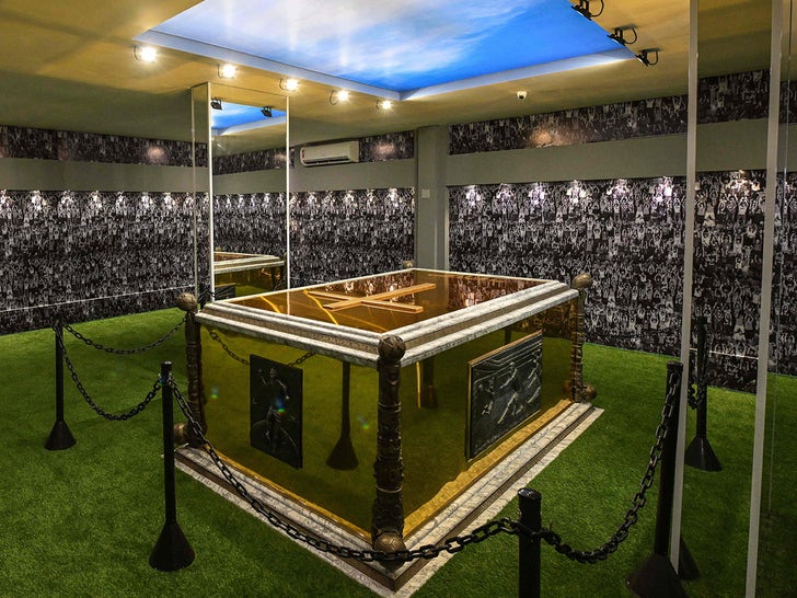 Pele's Son Visits Gold Tomb