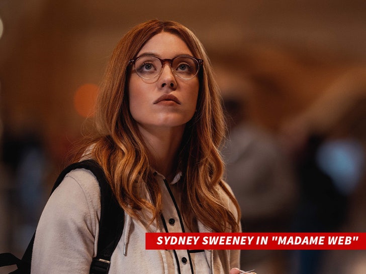 Sydney Sweeney in "Madame Web"