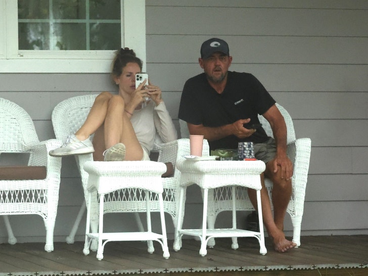 Lana del Rey With Jeremy Dufrene in Louisiana