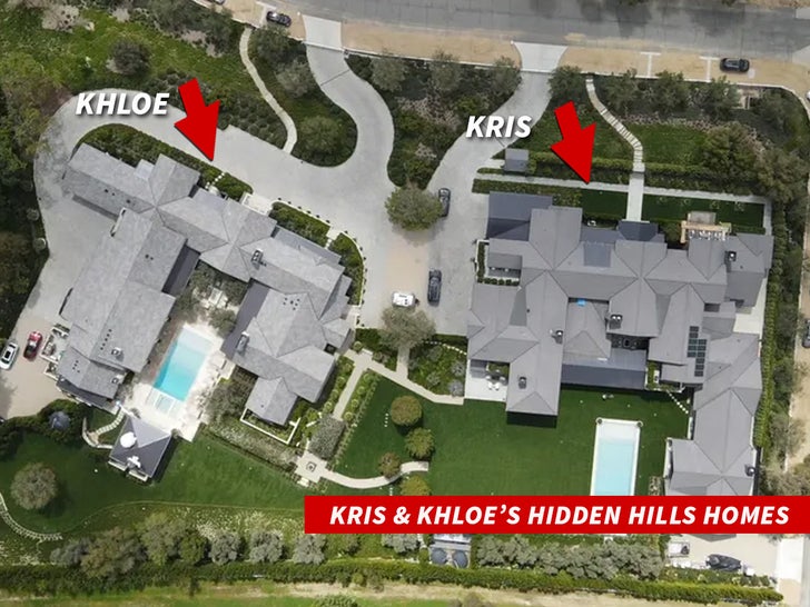 kris jenner khloe kardashian home