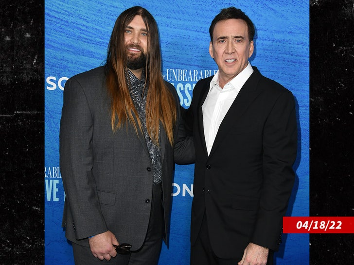 Nicholas Cage Weston Cage Sub -Getty Swipe