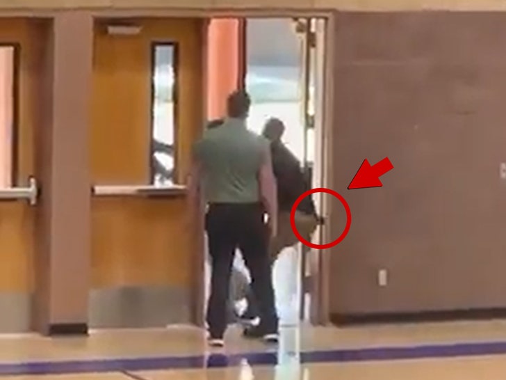 Student fights officer at school assembly