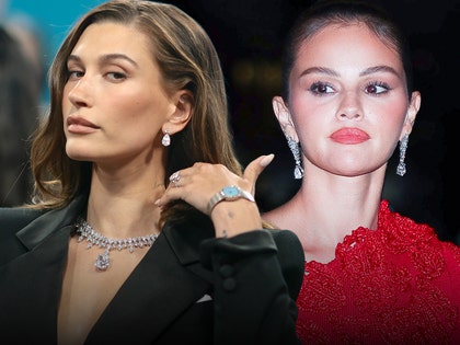 hailey bieber and selena gomez getty 1