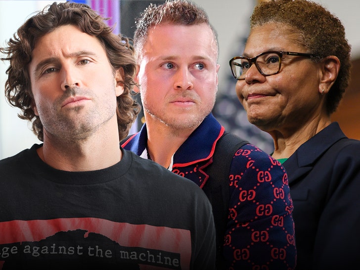 brody jenner spencer pratt and karen bass getty 1