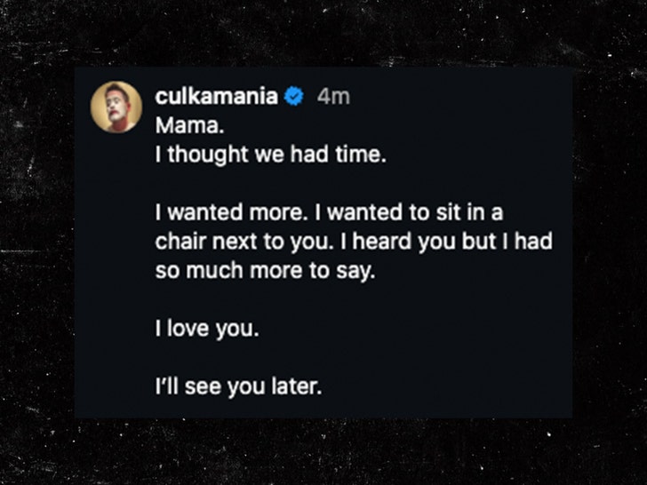 macaulay culkin instagram comment