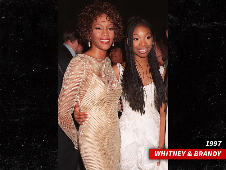 whitney houston brandy sub getty