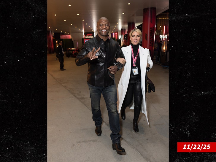 terry crews and rebecca crews getty 3