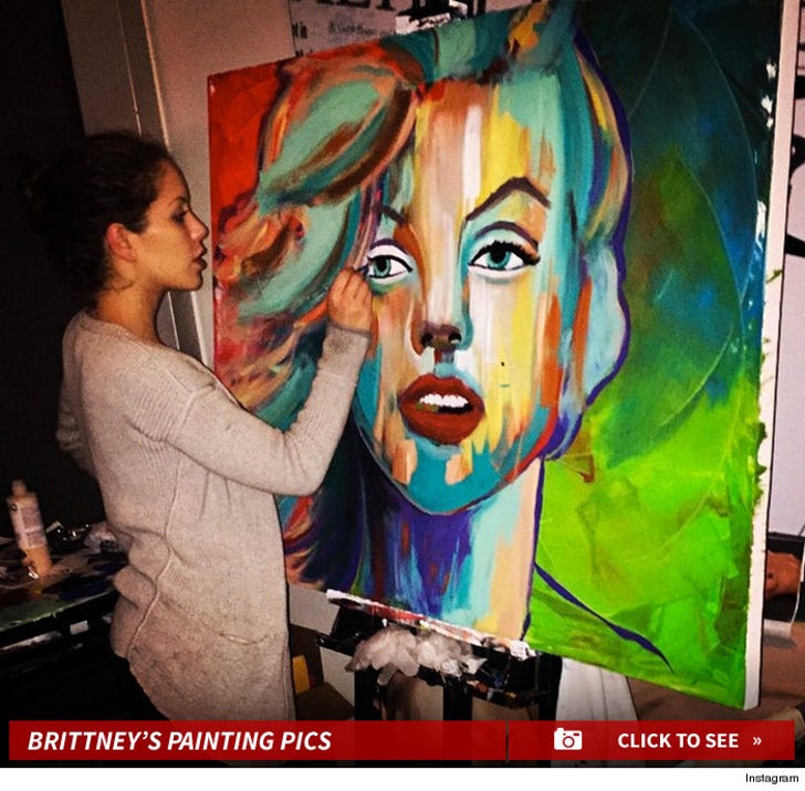 Brittney Palmer's Painting Pics