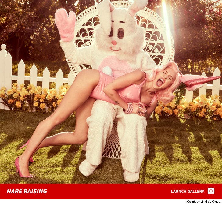 Miley Cyrus' Naughty Easter Photo Shoot