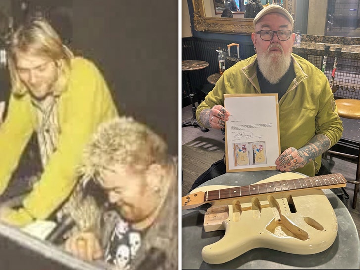 Kurt Cobain's Smashed Guitar Sells For More than $100K