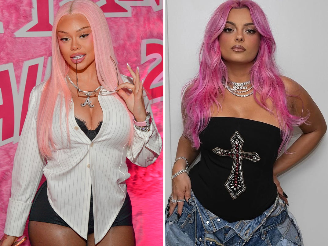 Latto vs. Bebe Rexha -- Pink Hair Hotties Edition