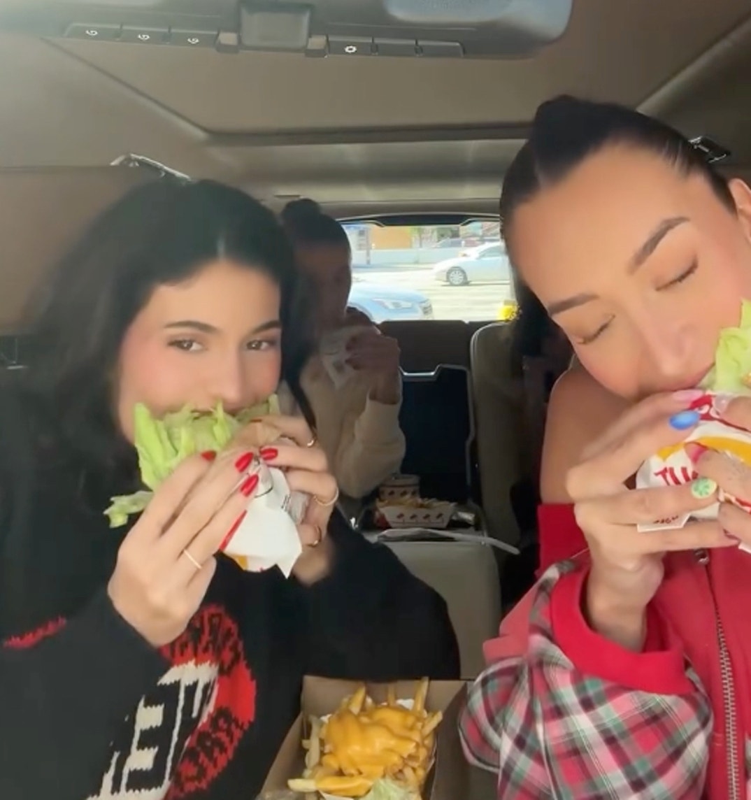 Kylie Jenner, Victoria Villarroel and Stassie Karanikolaou