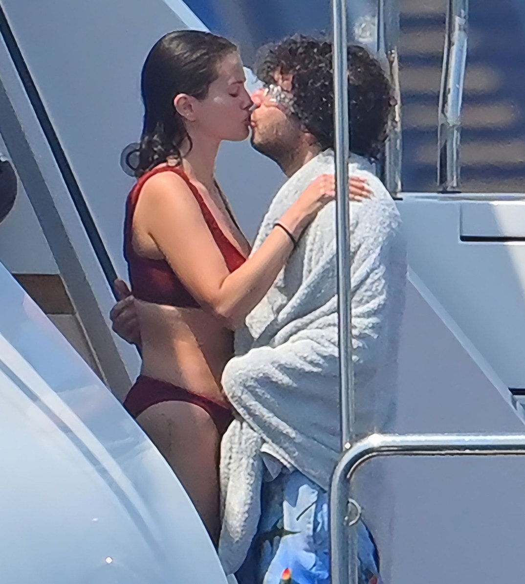 Selena Gomez Benny Blanco Yacht 9