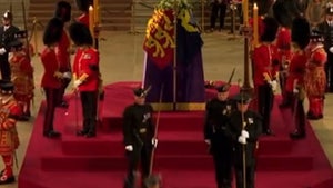 Guard Collapses While Standing Watch at Queen Elizabeth II's Coffin