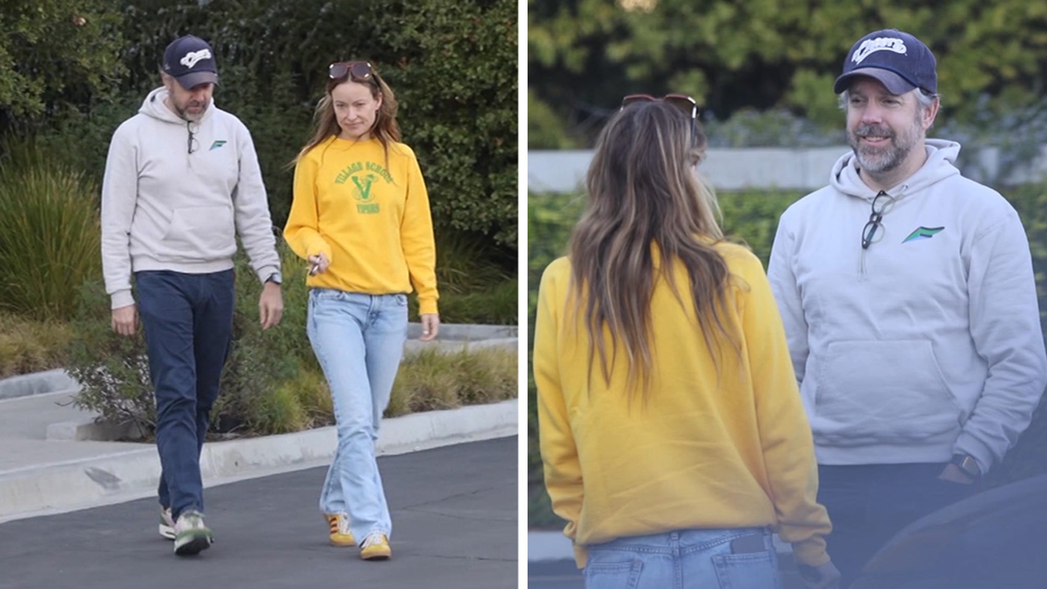 Olivia Wilde And Jason Sudeikis Hug It Out In Public After Nasty Year