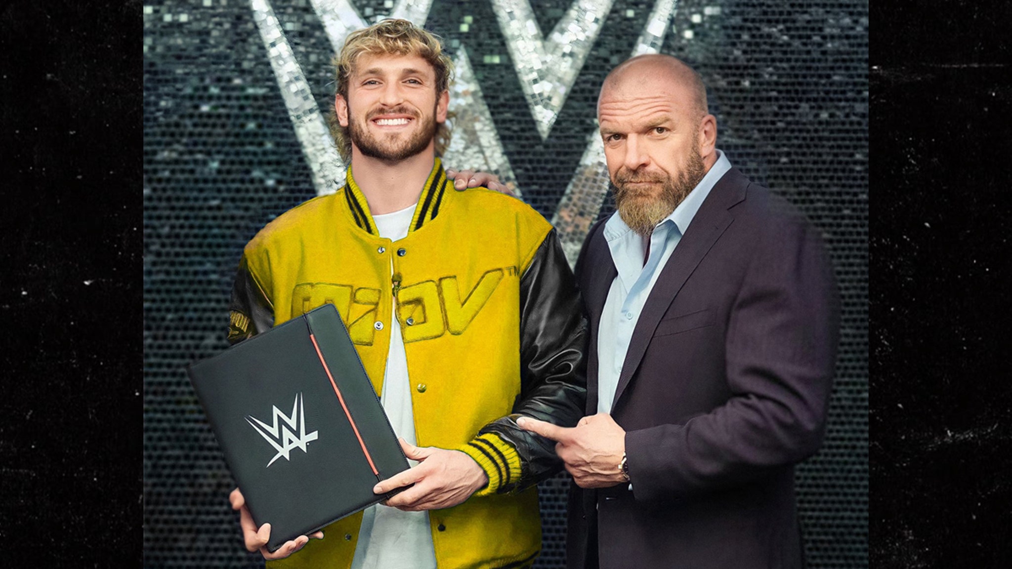 Logan Paul Officially Renews WWE Contract Posts Pic With Triple H