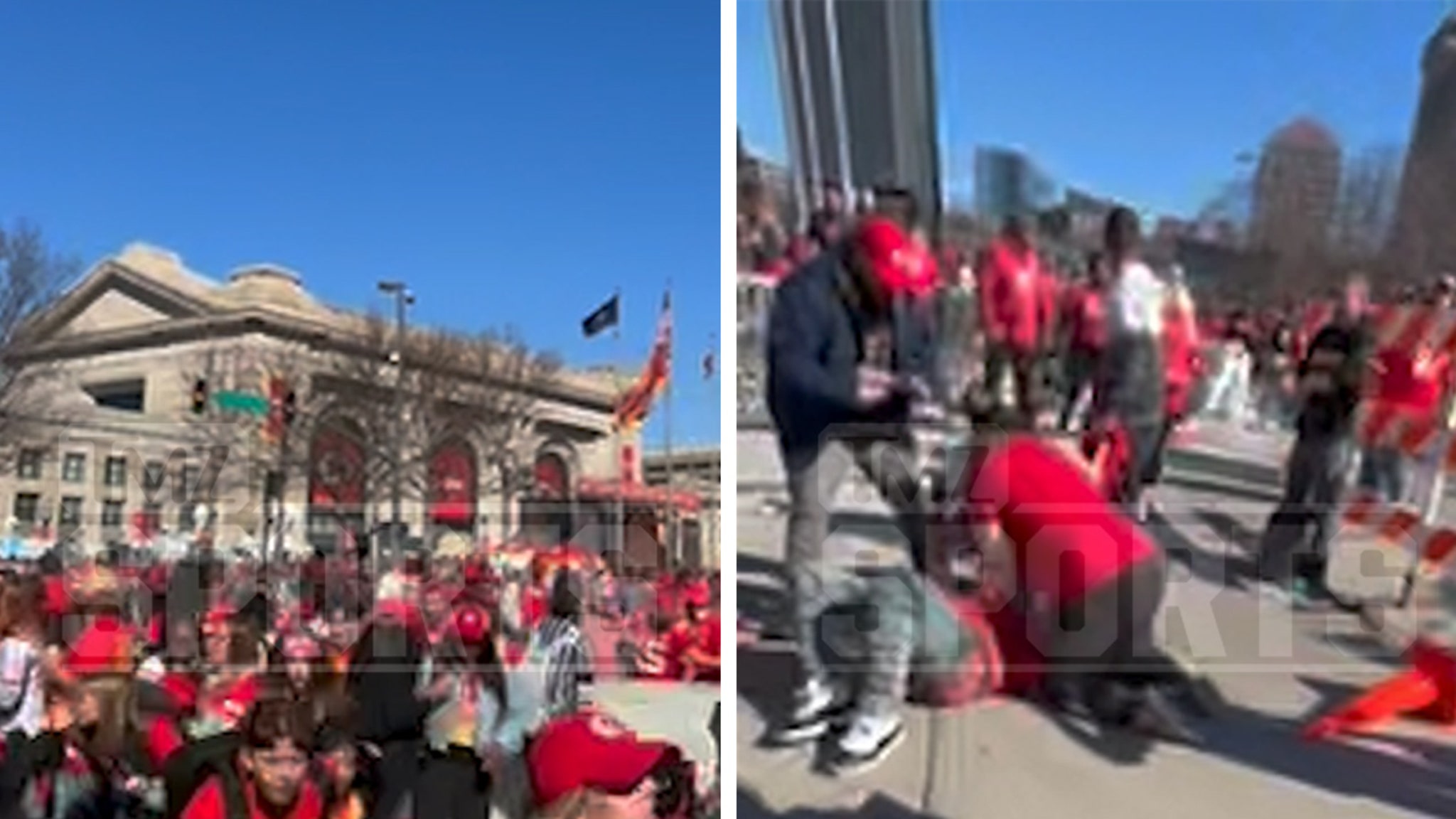 Video Of Moment Shots Rang Out at Chiefs Rally, AR-Style Rifle Seen