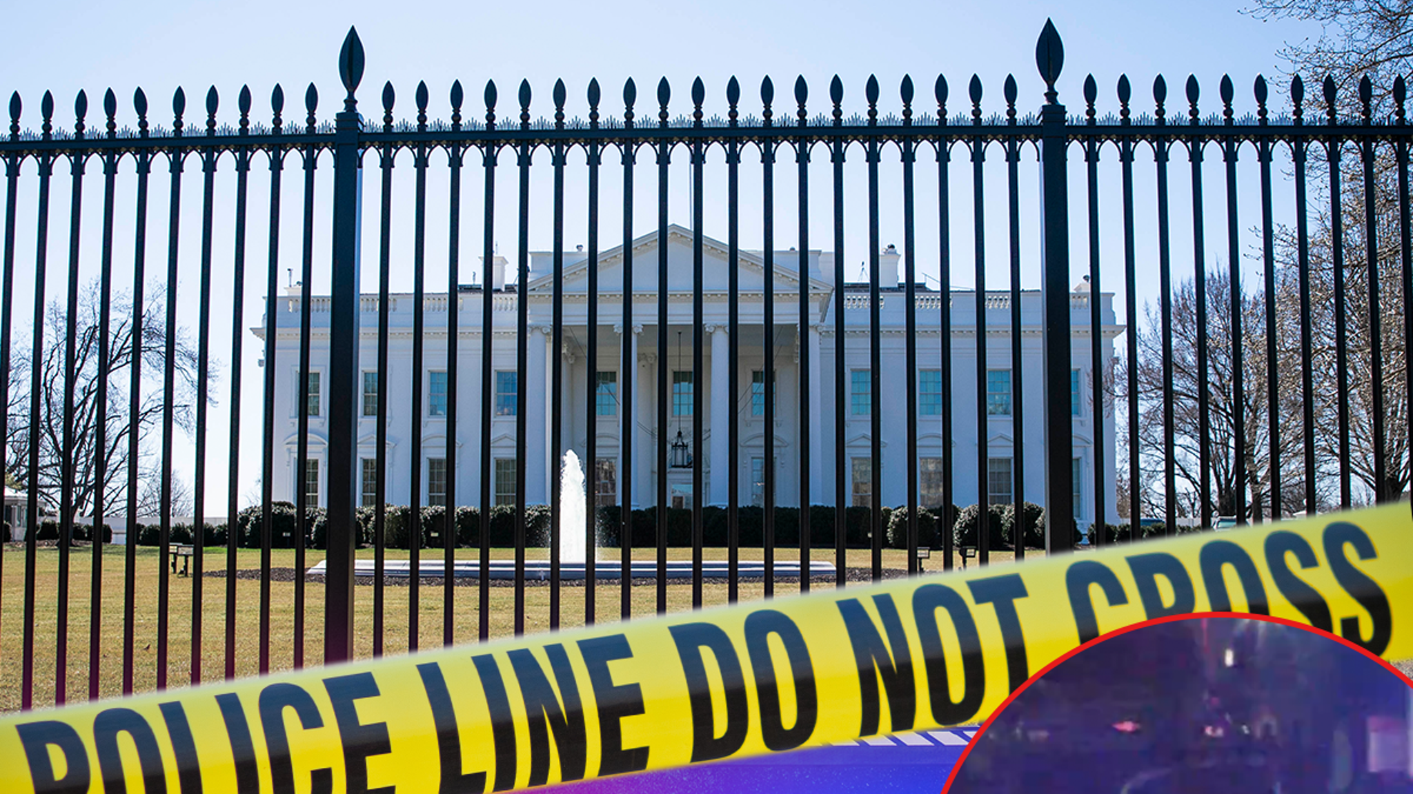 Car Smashes White House Barrier, Driver Killed
