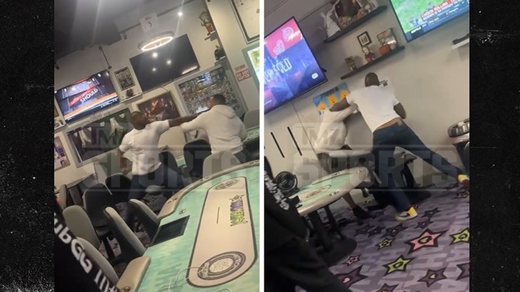 NFL Legend Adrian Peterson Gets In Fistfight W/ Poker Player After Dispute Over Cards NFL Legend Adrian Peterson Gets In Fistfight W/ Poker Player After Dispute Over Cards