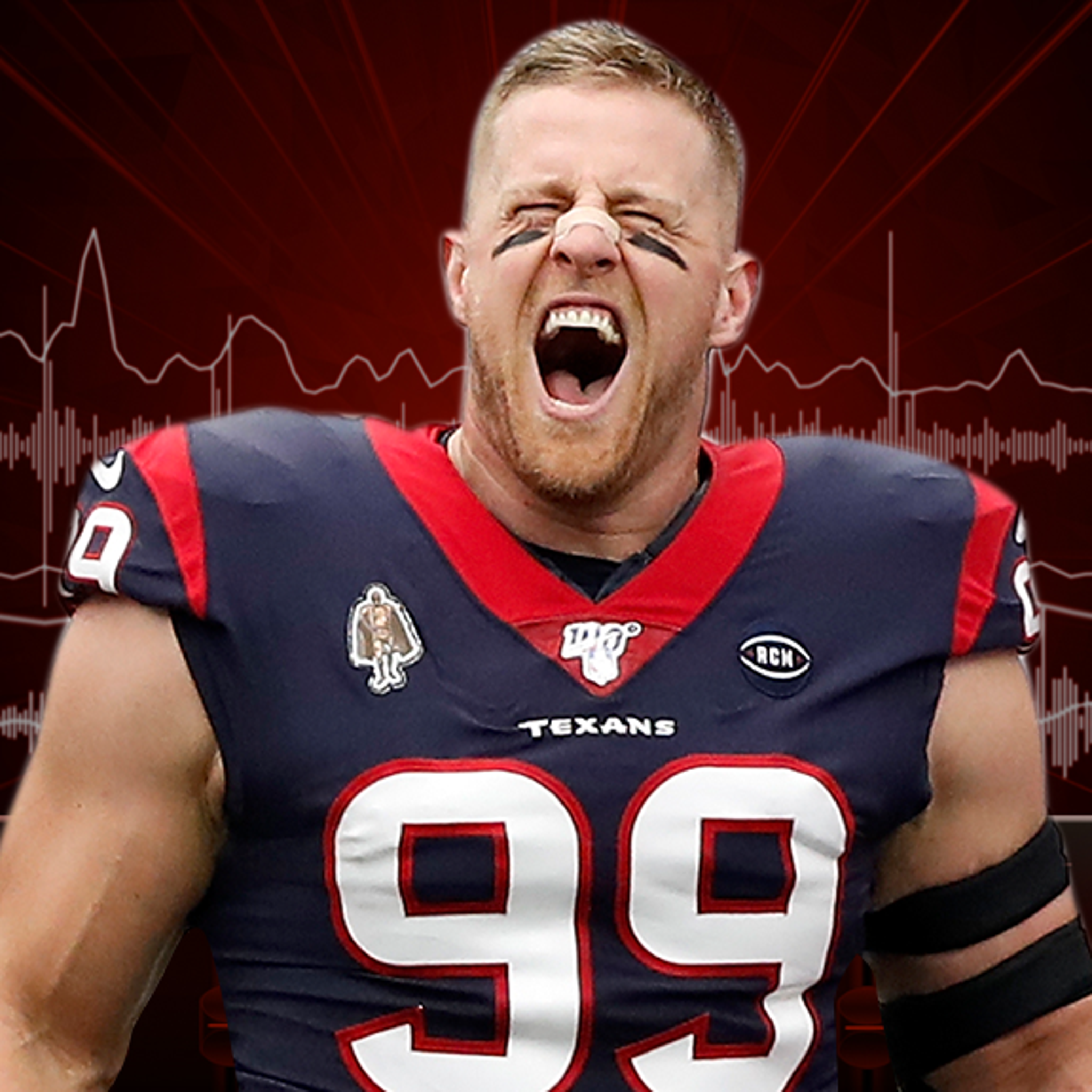 J.J. Watt to wear No. 99 for Cardinals with Goldberg family's blessing