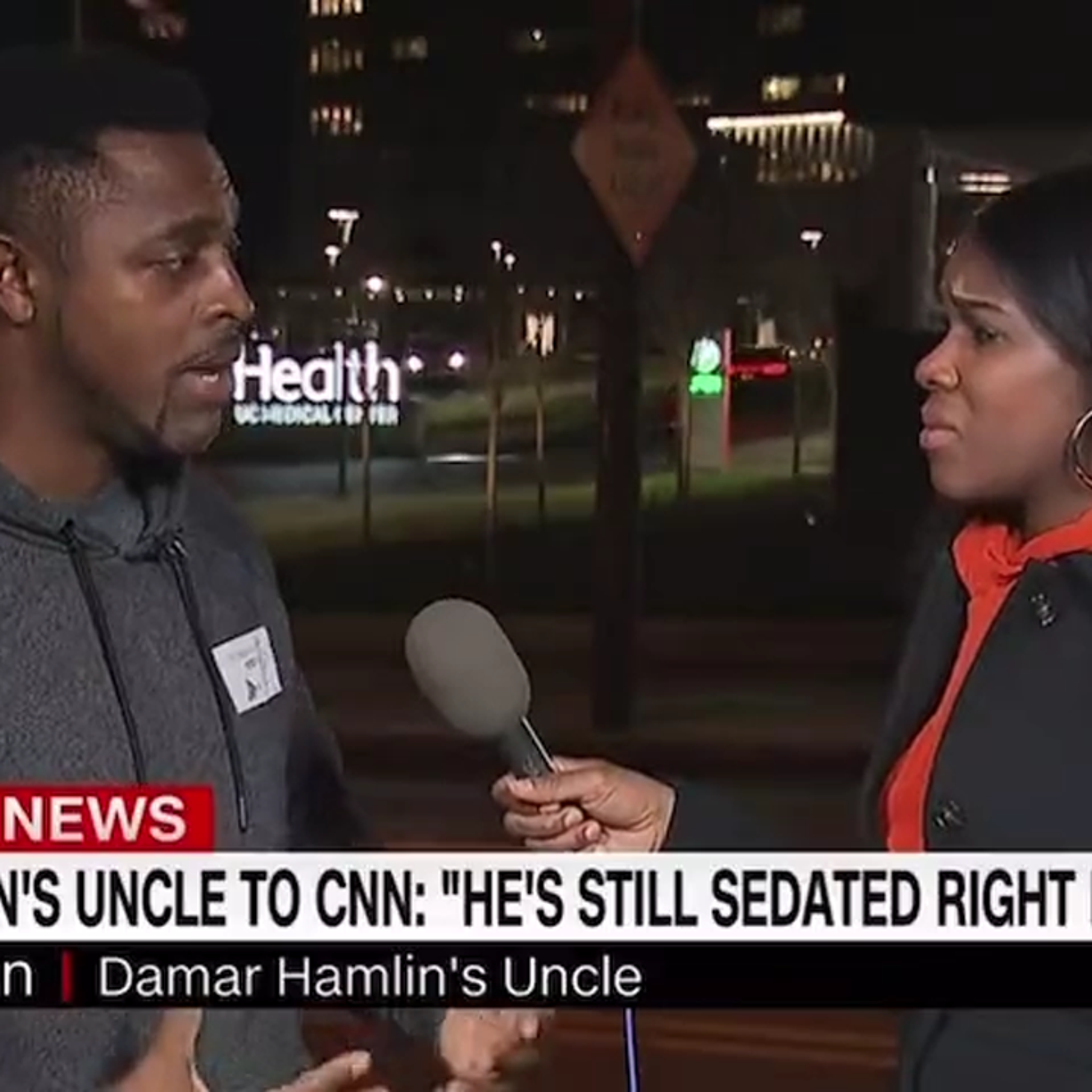 Uncle says Damar Hamlin had to be resuscitated twice