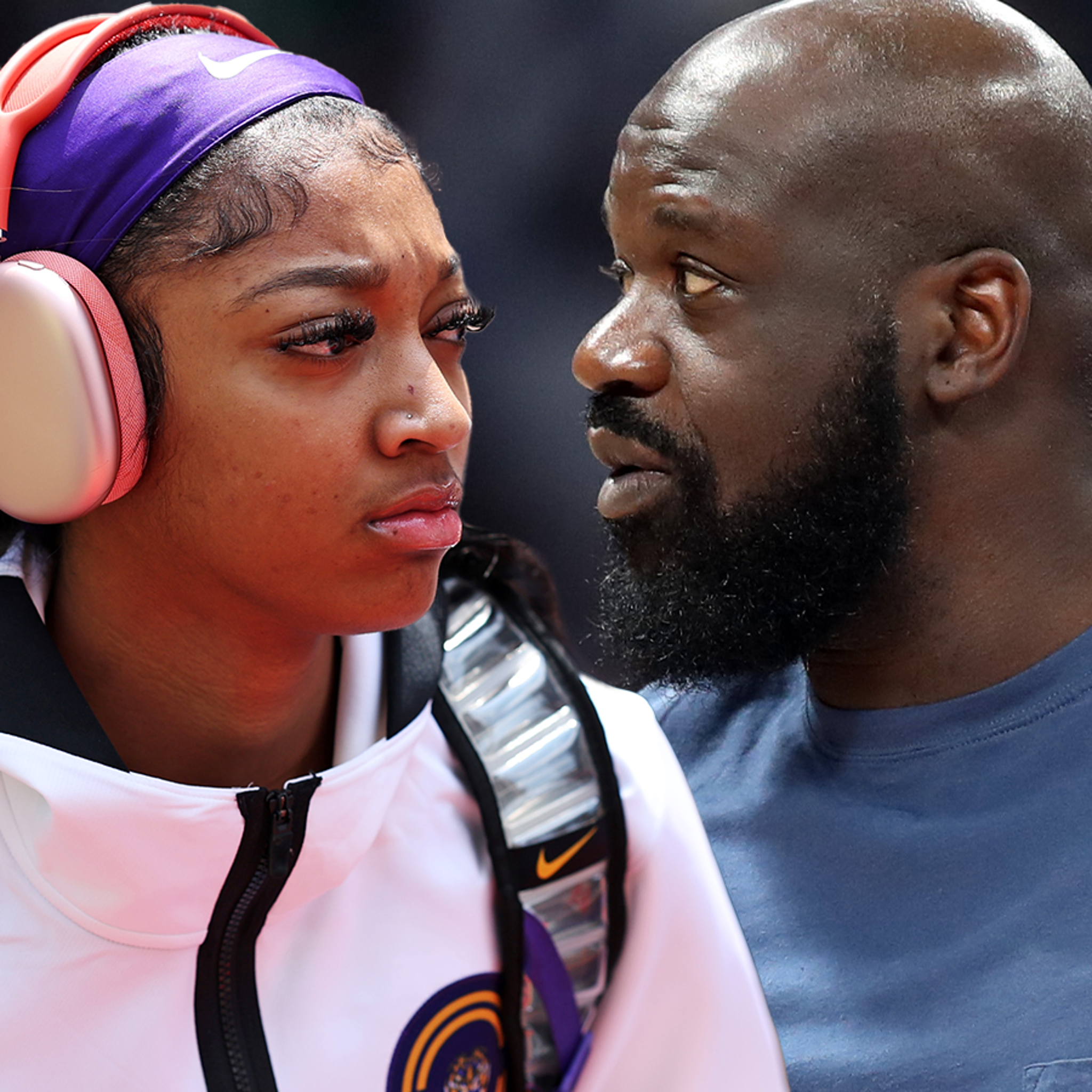 Shaquille O'Neal Calls Angel Reese the 'Greatest Athlete' from LSU