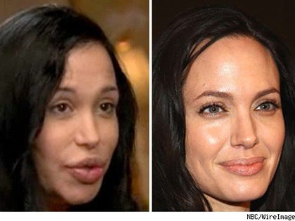 Nadya Suleman and Angelina