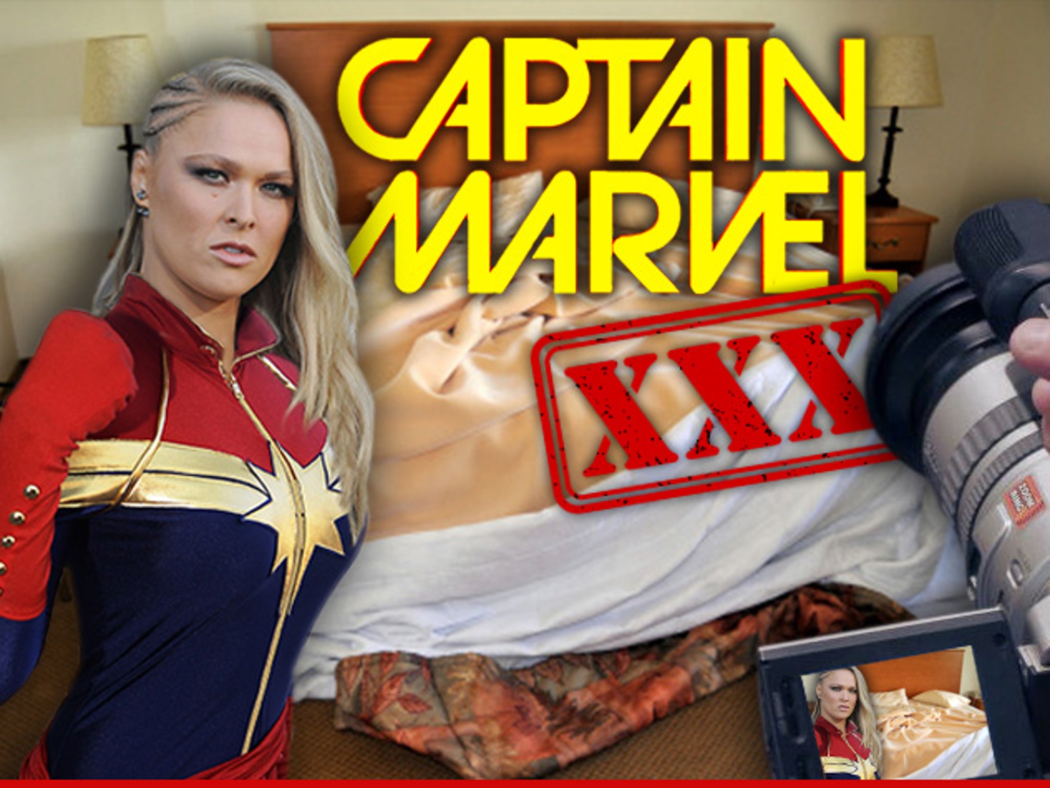Captin Marvel Porn Video Watch - Ronda Rousey -- Gets First Shot to Be a Superhero ... But It's in ...
