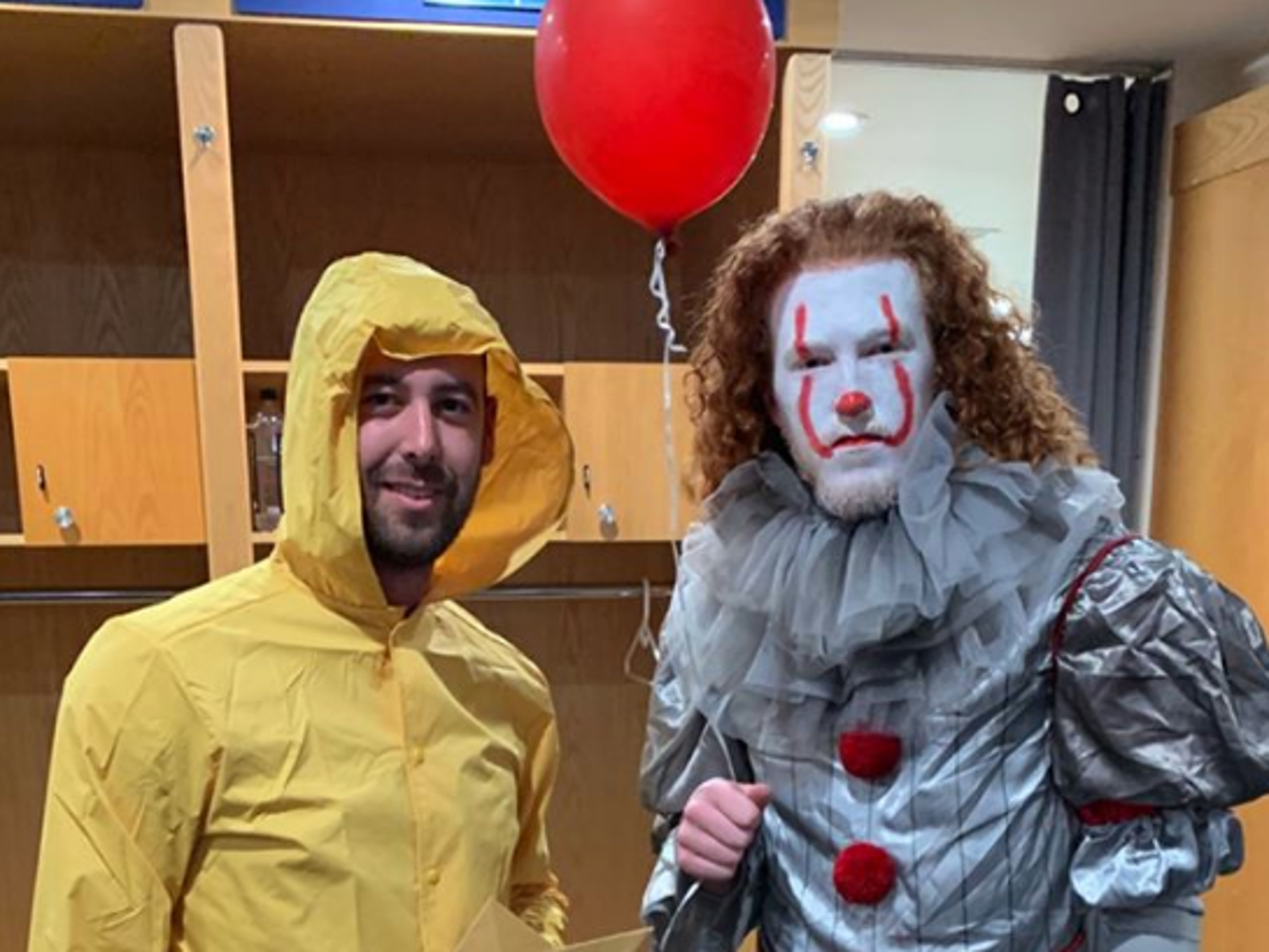 Dodgers' Dustin May Rocks Surreal Pennywise Fit At Team's Epic Costume Party