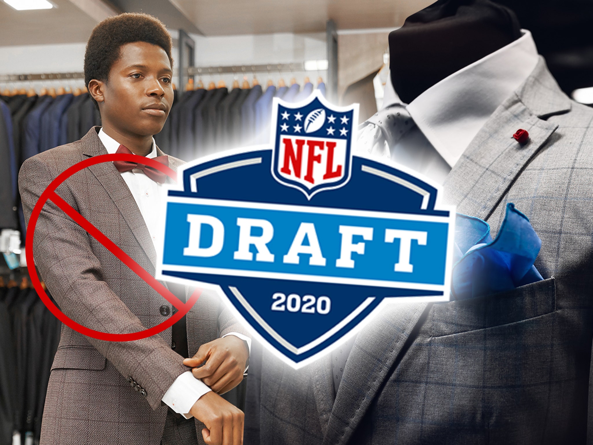 NFL Says No Dress Code for 2020 Draft, Celeb Tailors Taking a Hit