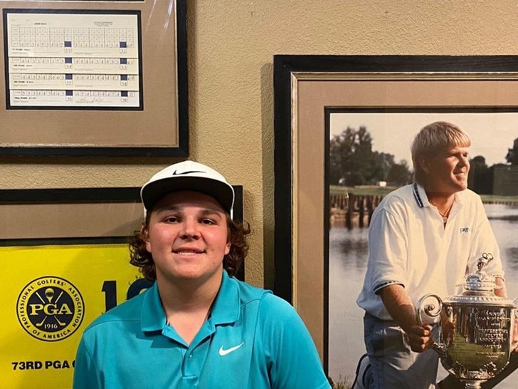 John Daly Says 16 Year Old Son Has Golf Superstar Potential He Outdrives Me