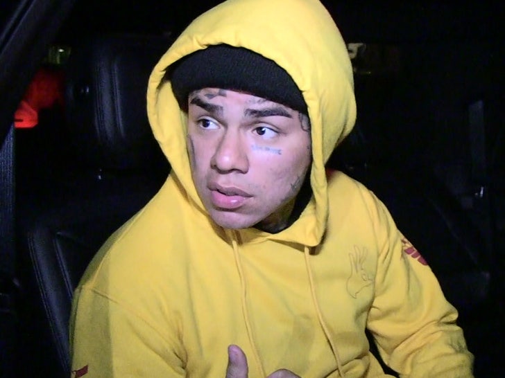 6ix9ine hotsell yellow hoodie