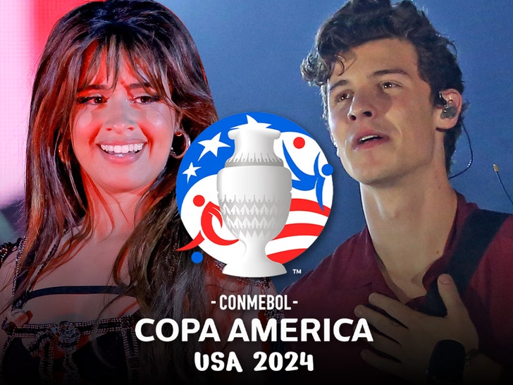 Camila Cabello Seen With Shawn Mendes at Copa América, Third Time’s a Charm