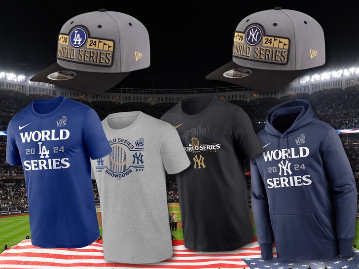 Must Have World Series Gear as Dodgers Take on Yankees