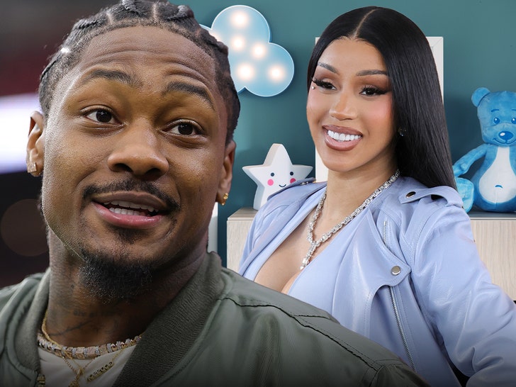 stefon diggs cardi b getty 1